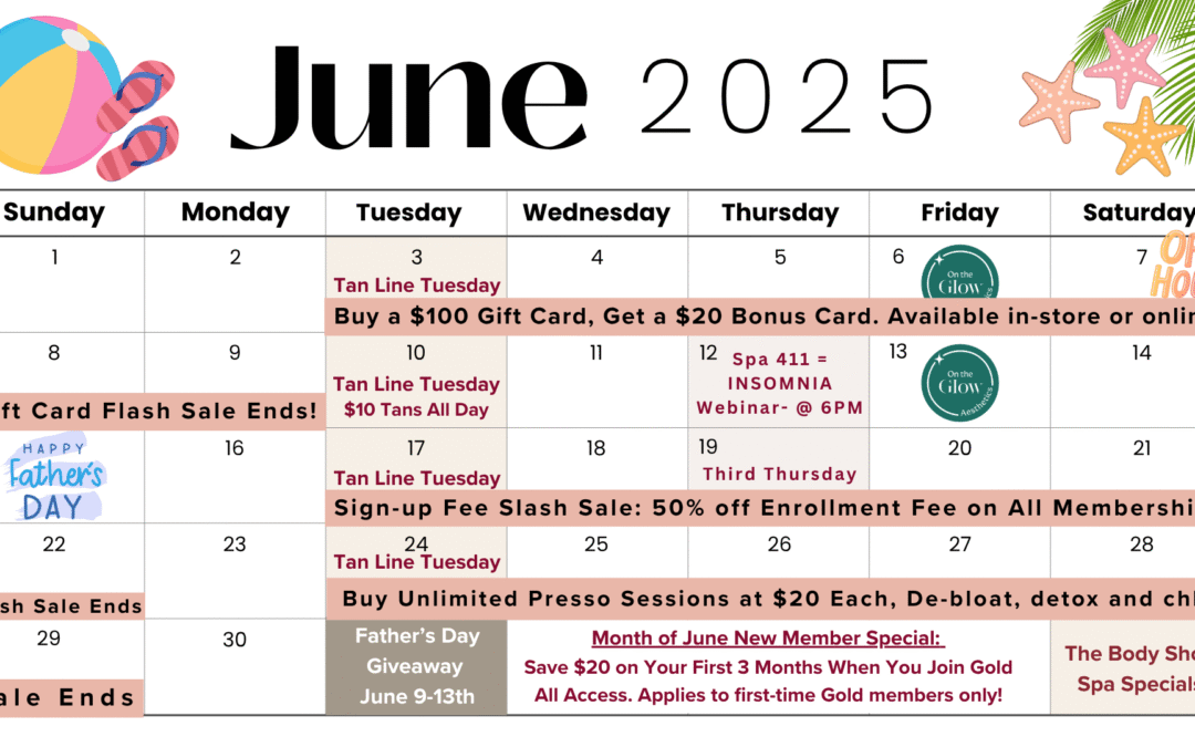 June Specials are here! ☀️🌴