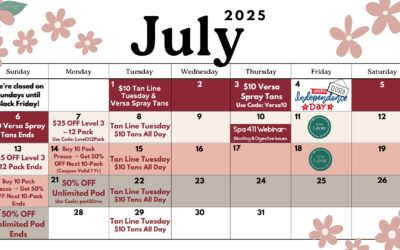 ☀️ July at The Body Shop Spa: Hot Deals, Cool Services, & Summer Wellness! 🌼