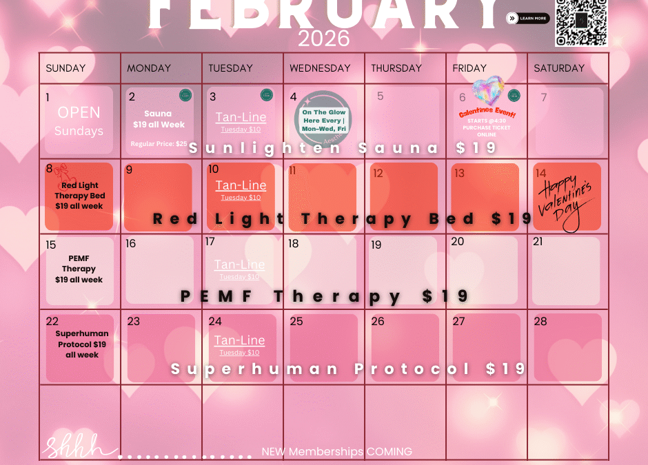 Welcome to February: A Month to Glow, Heal, and Love Yourself!